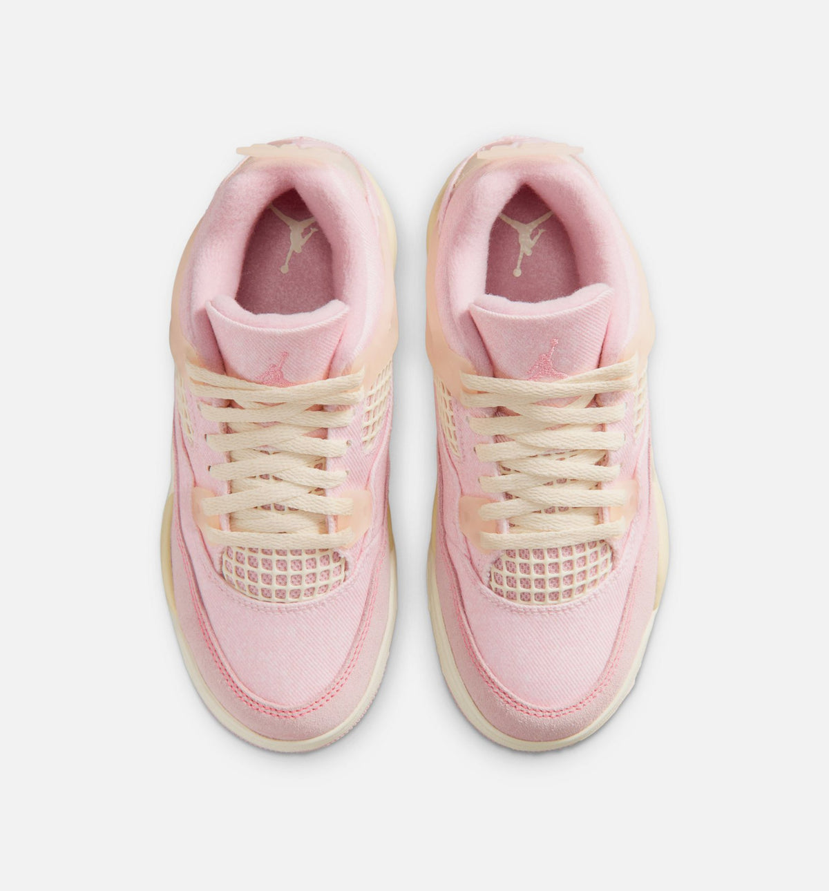 Air Jordan 4 Retro Pink Pearl and Iced Carmine Preschool Lifestyle Shoe - Pearl Pink/Iced Carmine/Coconut Milk