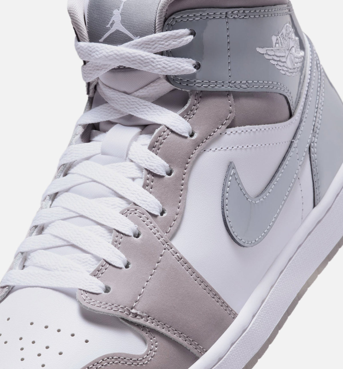Air Jordan 1 Mid SE Cool Grey Men's Lifestyle Shoe - Cool Grey/Medium Grey