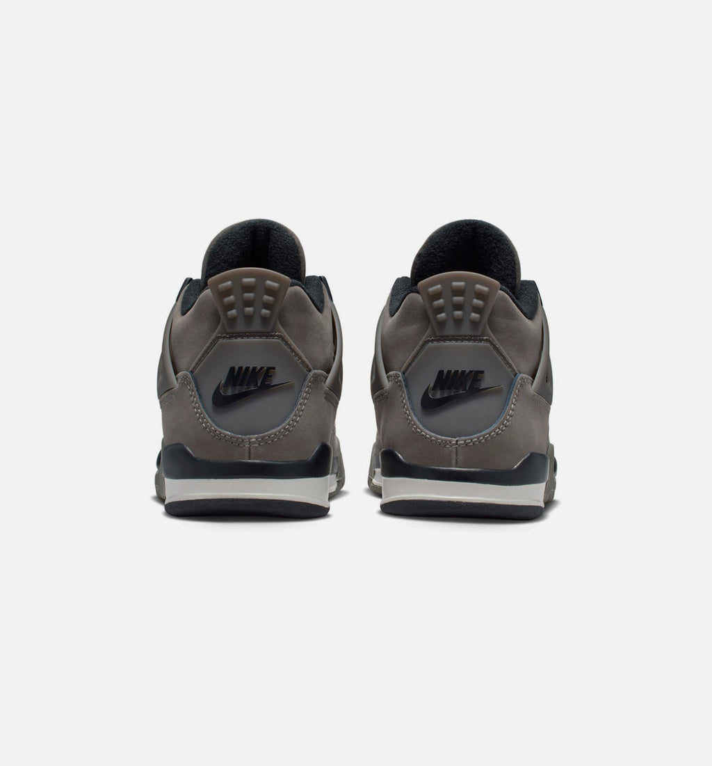 Air Jordan 4 Retro Cave Stone & Black Preschool Shoe - Cave Stone/Black/Moon Particle