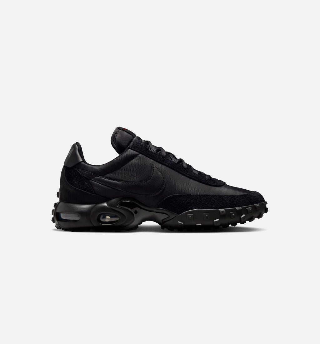 Air Max Waffle Black and Anthracite Men's Lifestyle Shoe - Black