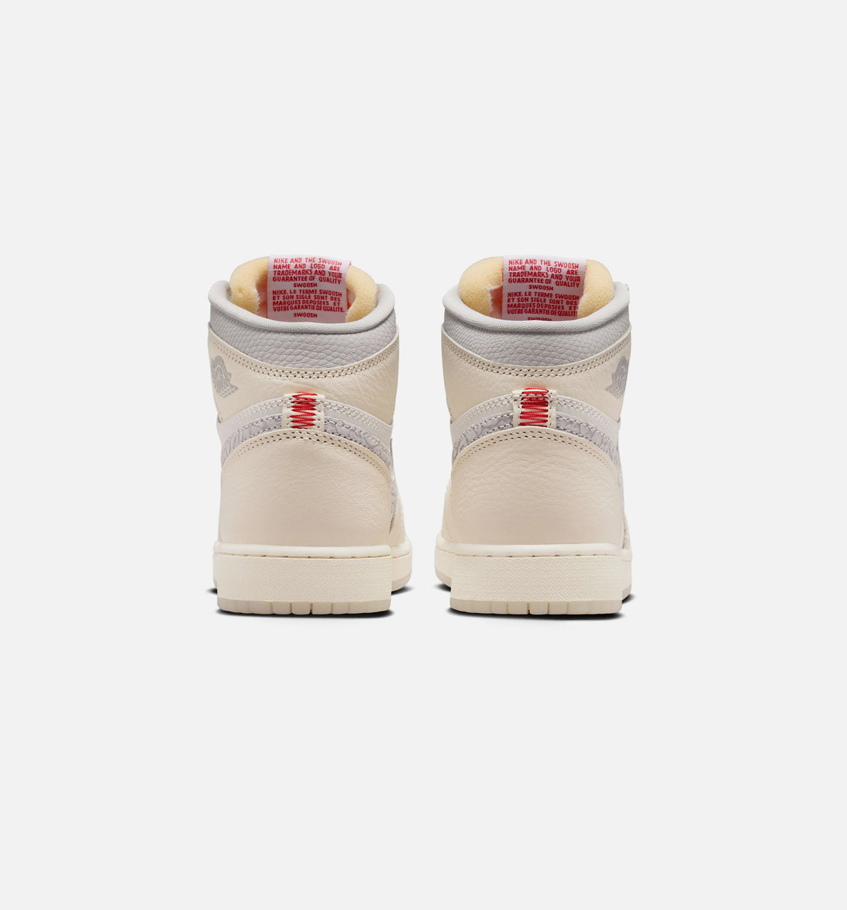Air Jordan 1 Retro High OG Grade School Shoes - Sail/University Red/Pale Ivory/Coconut Milk/Phantom