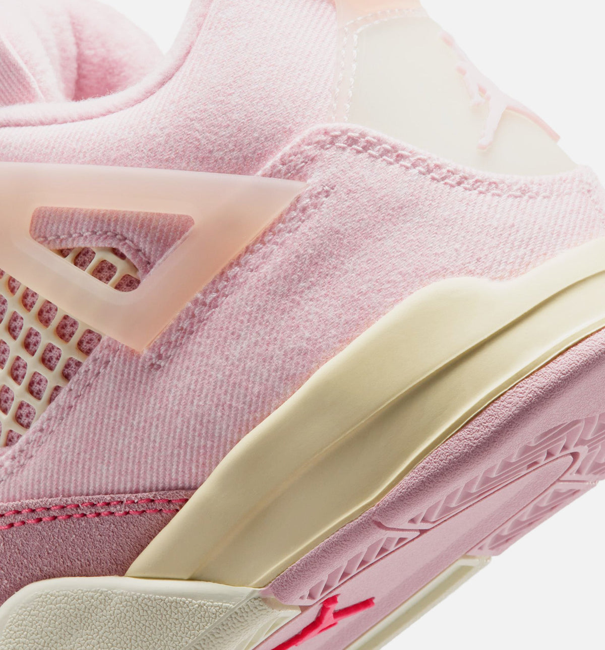 Air Jordan 4 Retro Pink Pearl and Iced Carmine Preschool Lifestyle Shoe - Pearl Pink/Iced Carmine/Coconut Milk