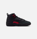 Air Jordan 12 Retro Bloodline Grade School Lifestyle Shoe - Black/Varsity Red