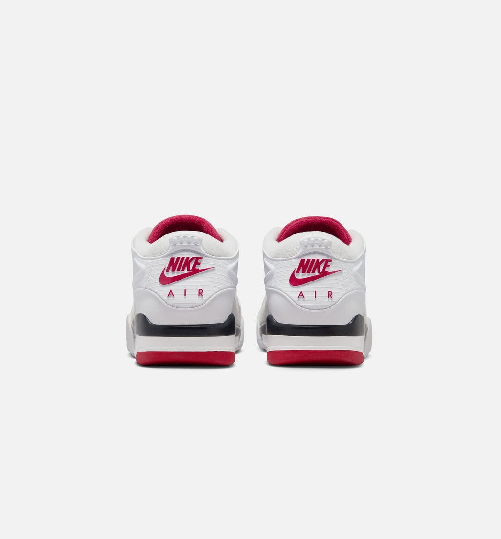 Air Jordan 4 RM Men's Lifestyle Shoe - White/Black/Neutral Grey/Varsity Red