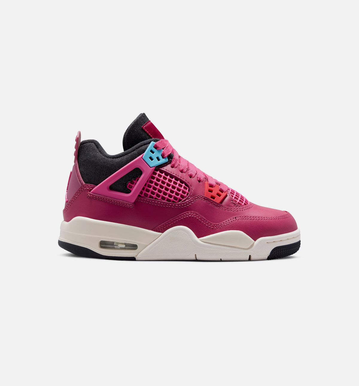 Air Jordan 4 Retro She's A Star Grade School Lifestyle Shoe - Sweet Beet/Desert Pink/Off Noir/Chalk