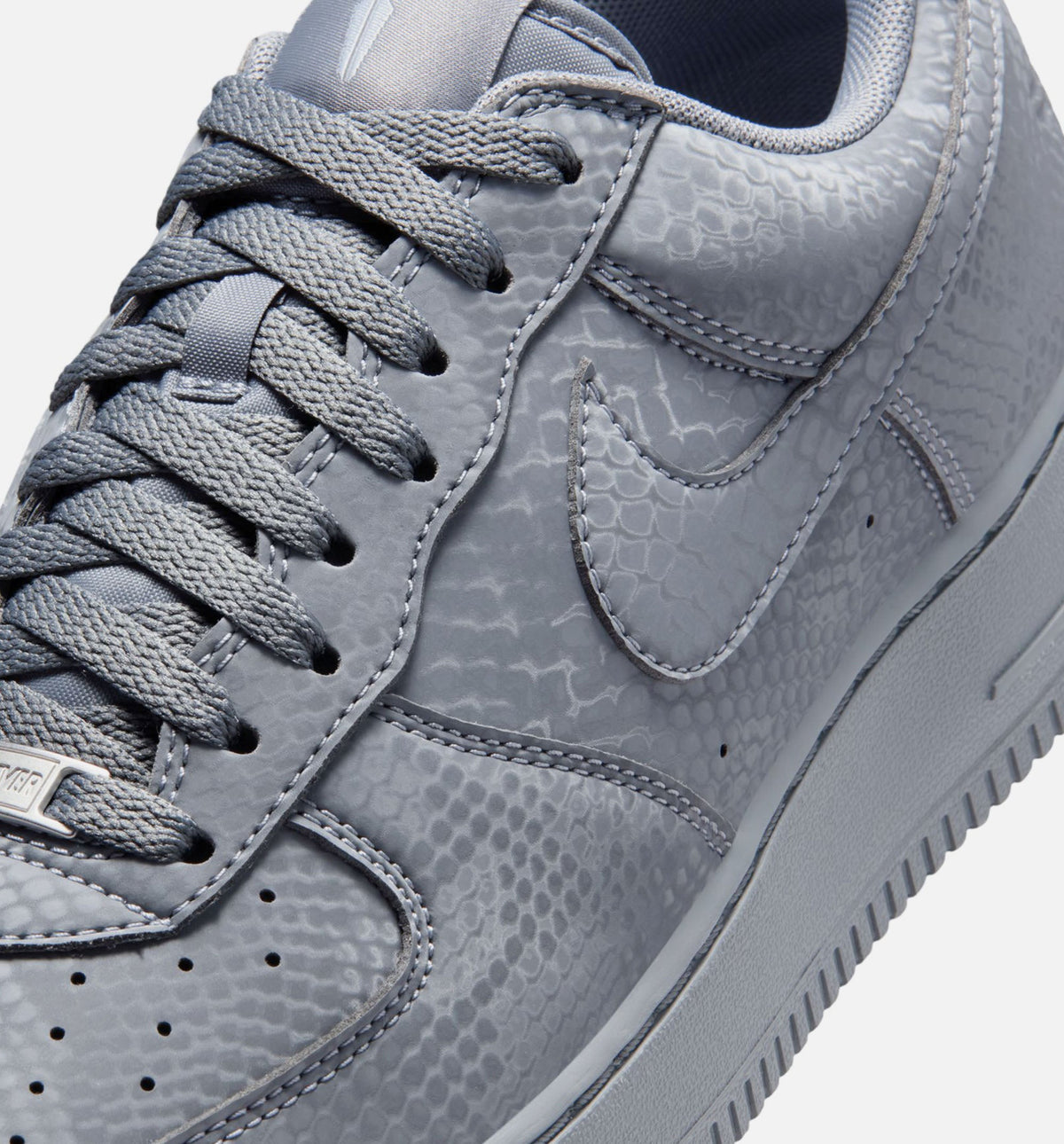 Kobe Air Force 1 Low Cool Grey Men's Lifestyle Shoe - Cool Grey/Wolf Grey