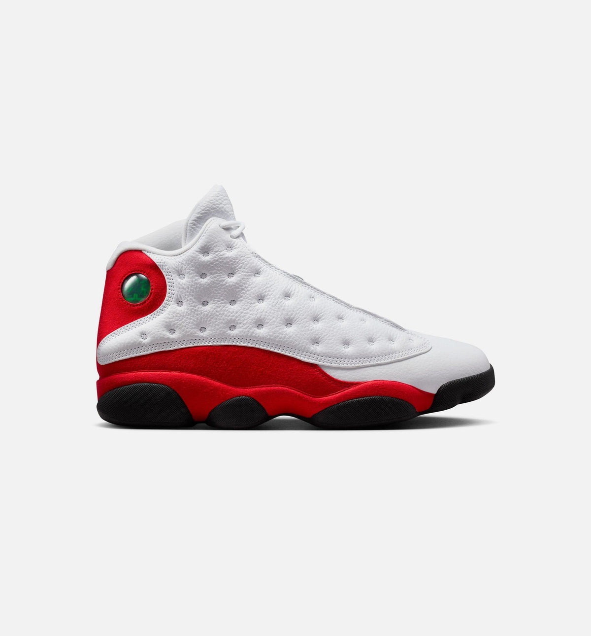 Air Jordan 13 Retro White and University Red Men's Lifestyle Shoe - White/Black/True Red