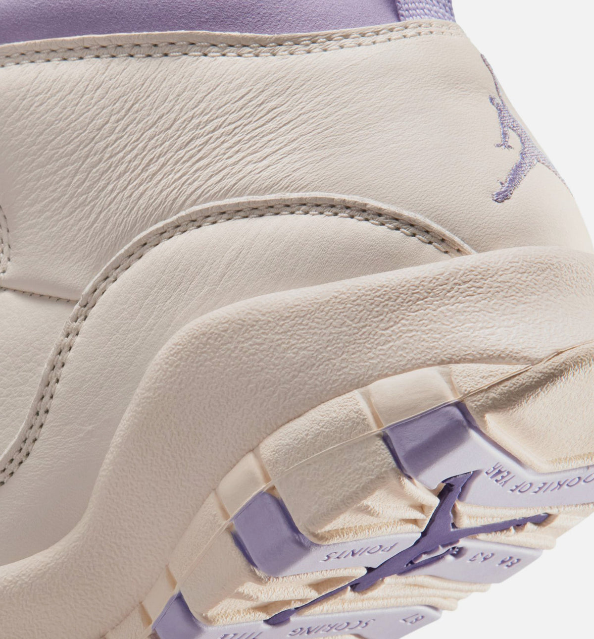 Air Jordan 10 Retro Hydrangeas Women's Lifestyle Shoe - Chalk/Hydrangeas/Wild Grape