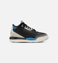 Air Jordan 3 Retro OG Rare Air Preschool Shoe - Black/Chile Red/Neutral Grey