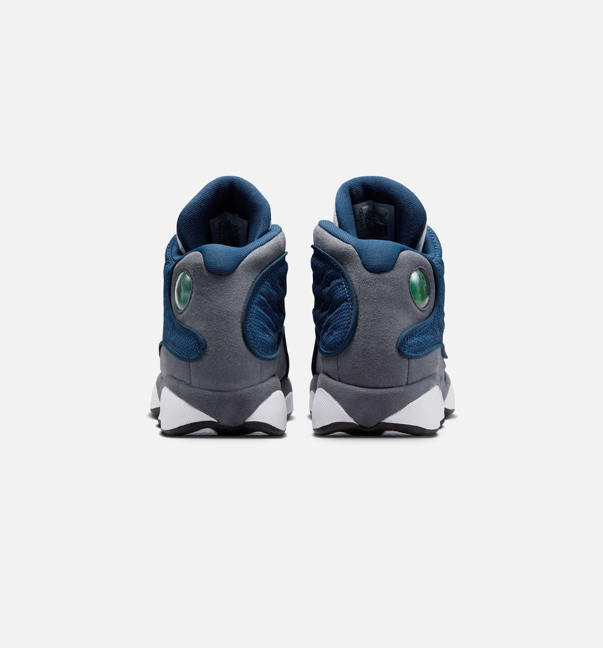 Air Jordan 13 Retro Navy and Flint Grey Grade School Lifestyle Shoe - Navy/University Blue/Flint Grey/White