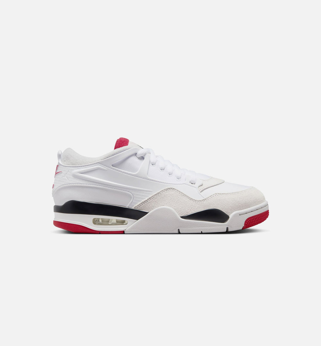 Air Jordan 4 RM Men's Lifestyle Shoe - White/Black/Neutral Grey/Varsity Red