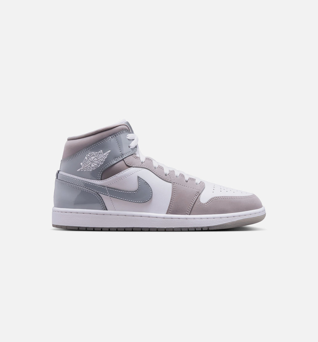 Air Jordan 1 Mid SE Cool Grey Men's Lifestyle Shoe - Cool Grey/Medium Grey