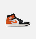 Air Jordan 1 Mid Men's Shoes - Starfish/White/Sail/Black