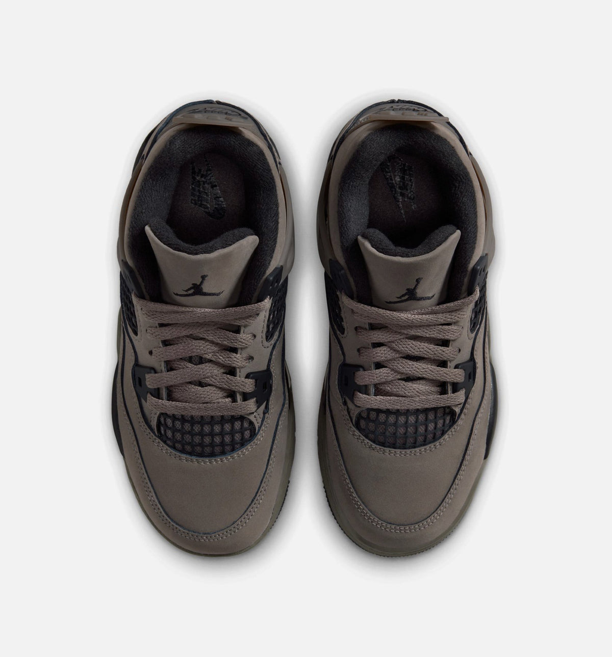 Air Jordan 4 Retro Cave Stone & Black Preschool Shoe - Cave Stone/Black/Moon Particle