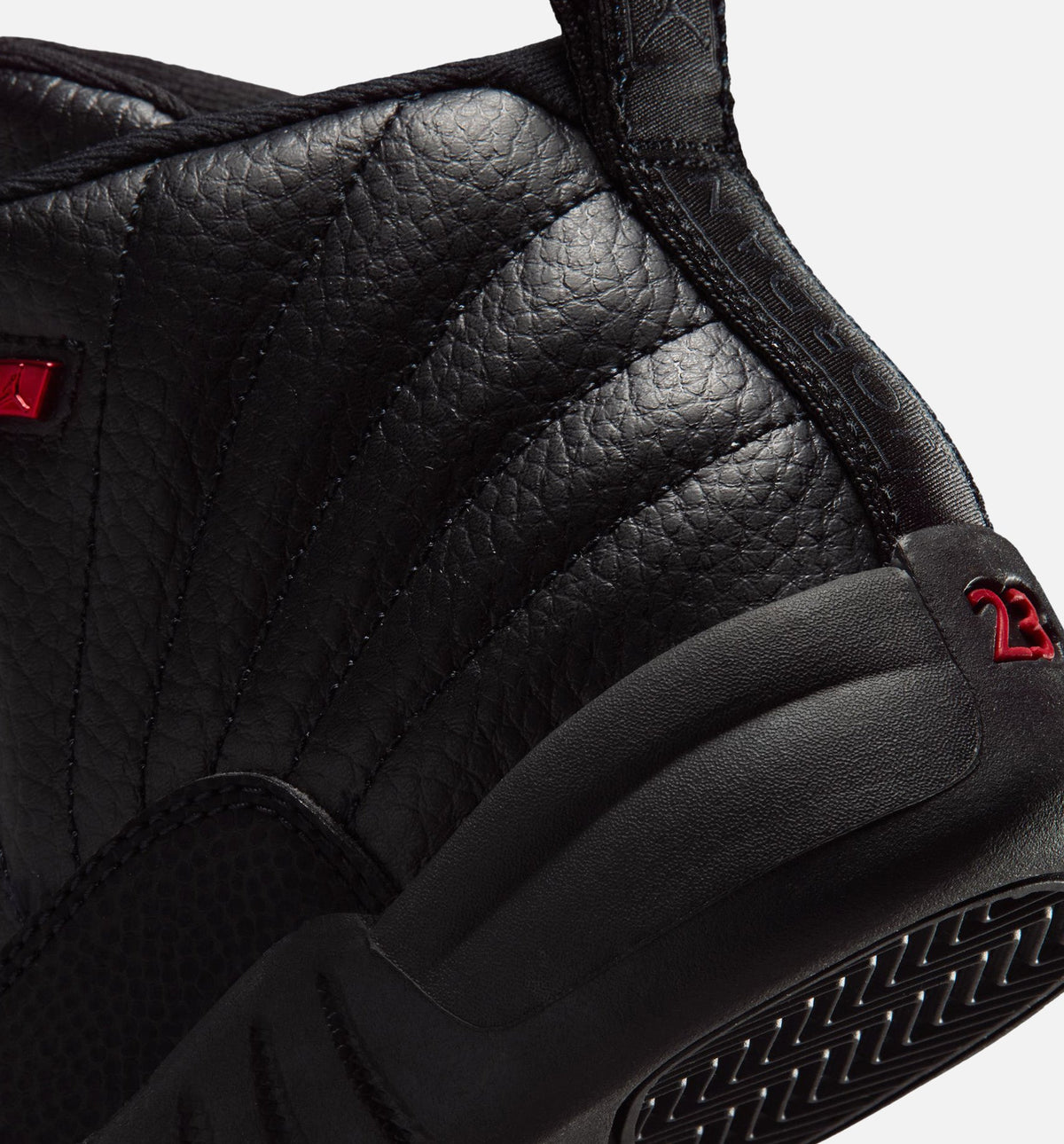 Air Jordan 12 Retro Bloodline Preschool Lifestyle Shoe - Black/Varsity Red