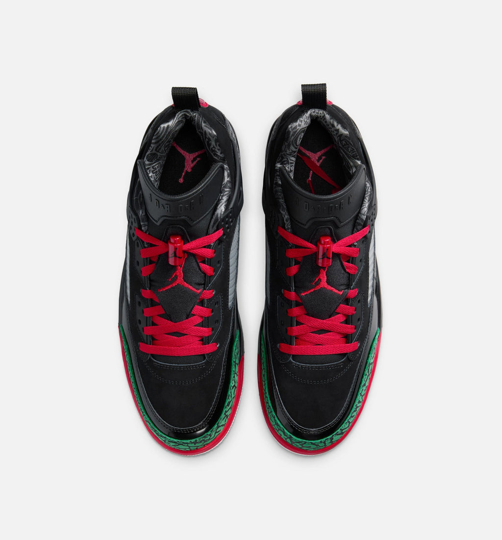 Spizike Low Men's Lifestyle Shoe - Black/Classic Green/White/Varsity Red