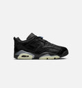 Air Jordan 6 Retro Low Blackout Women's Lifestyle Shoe - Black/Black