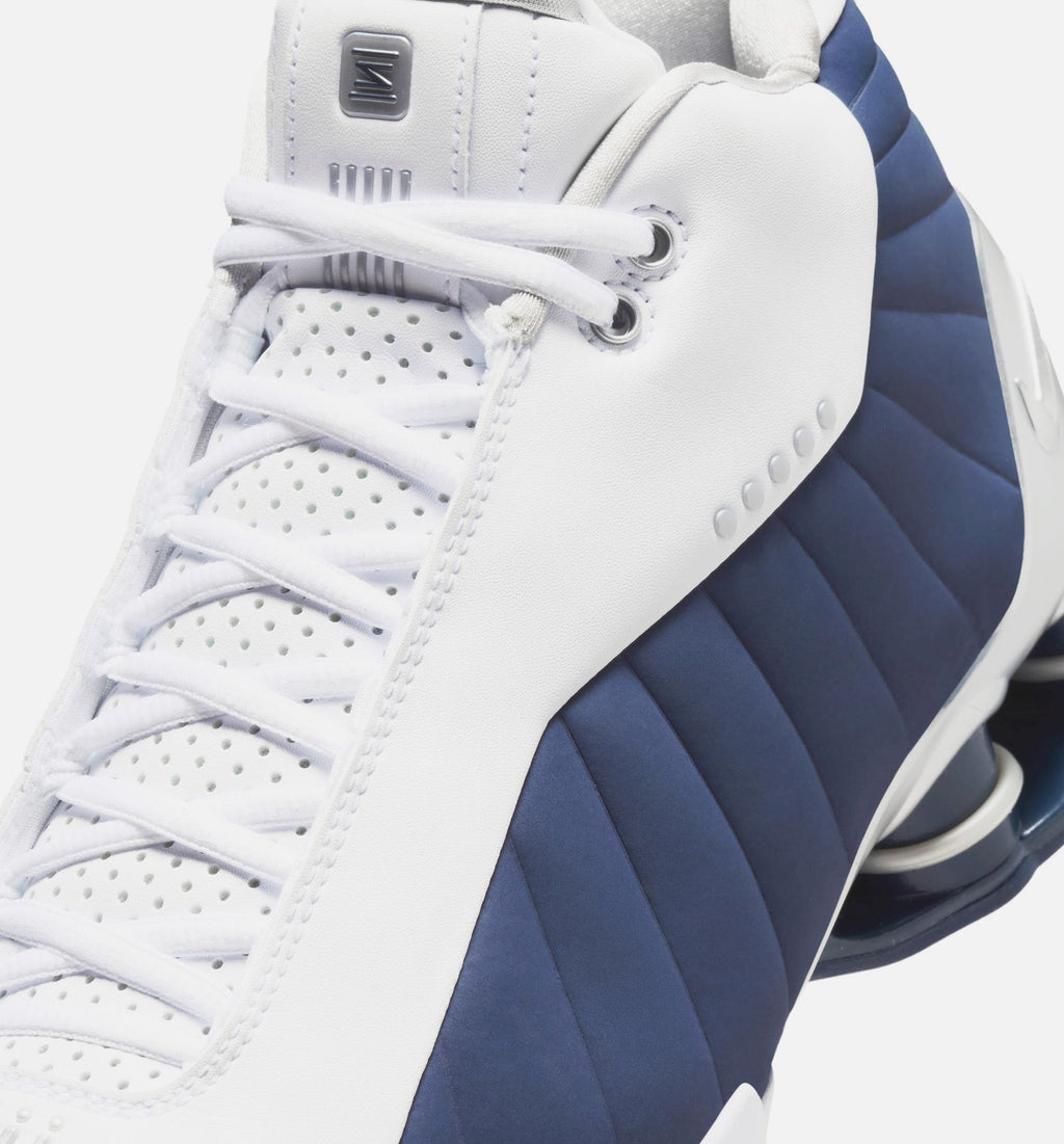 Shox BB4 Olympic Men's Lifestyle Shoe - White/Midnight Navy/Metallic Silver