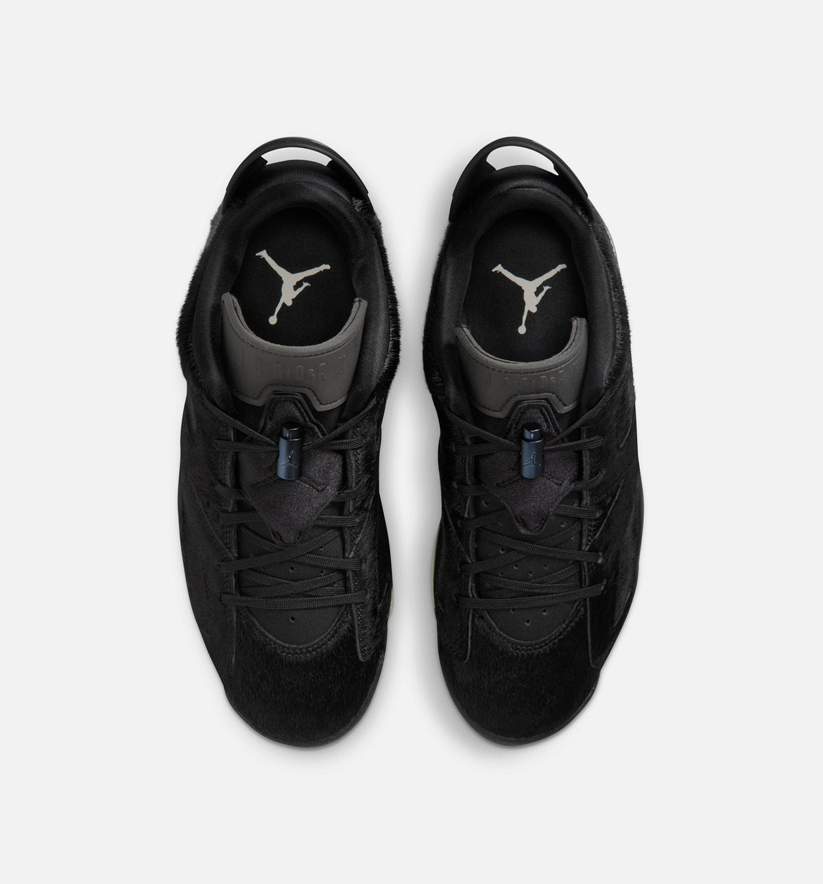 Air Jordan 6 Retro Low Blackout Women's Lifestyle Shoe - Black/Black