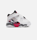 Air Jordan 8 Retro White and True Red Infant & Toddler Lifestyle Shoe - White/Black/True Red