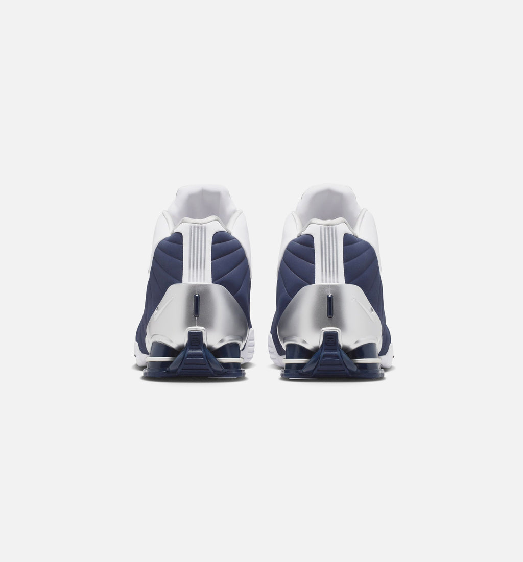 Shox BB4 Olympic Men's Lifestyle Shoe - White/Midnight Navy/Metallic Silver