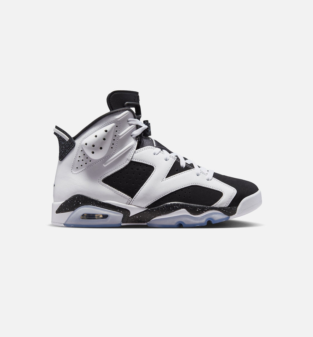 Air Jordan 6 Retro Black and White Men's Lifestyle Shoe - Black/White
