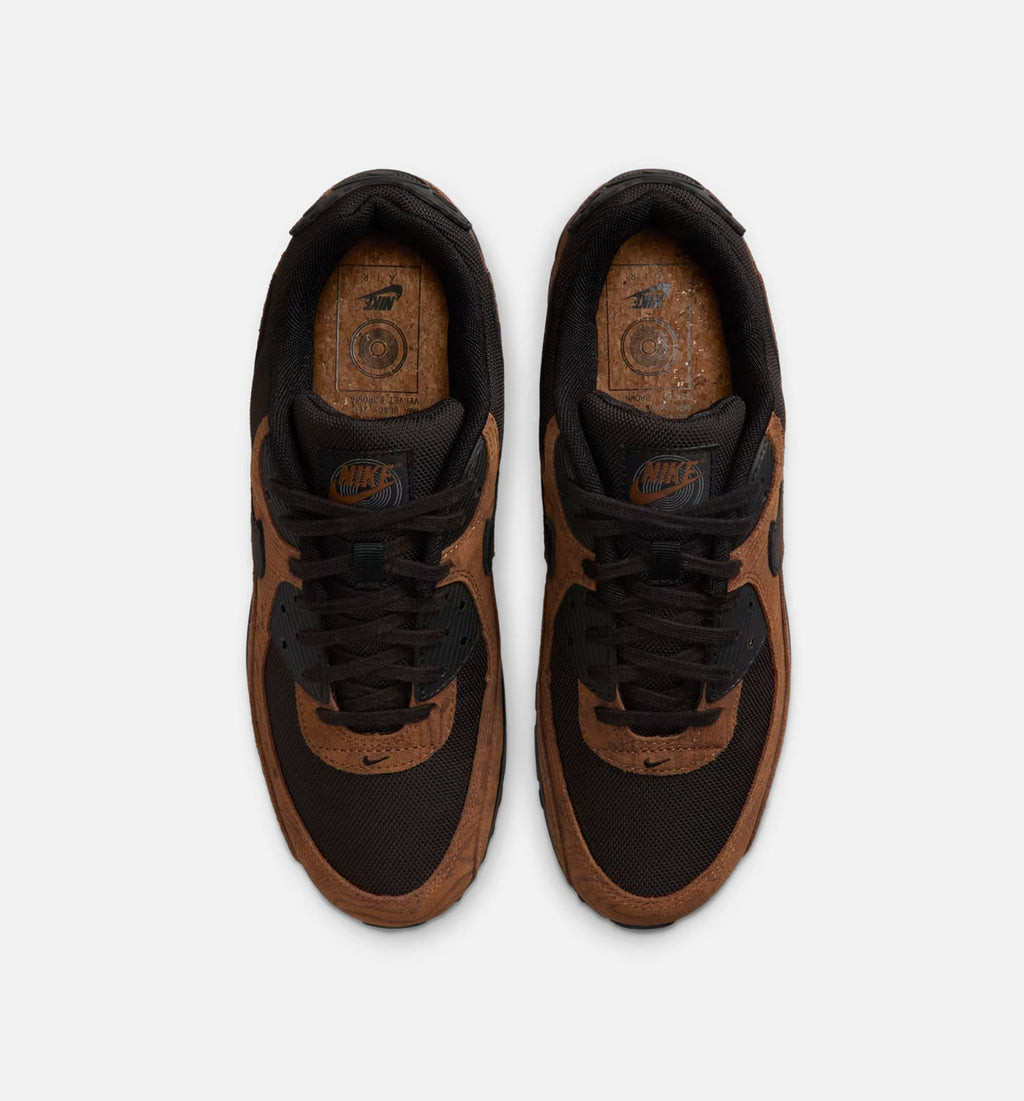 Air Max 90 Premium Men's Lifestyle Shoe - Light British Tan/Velvet Brown/Black
