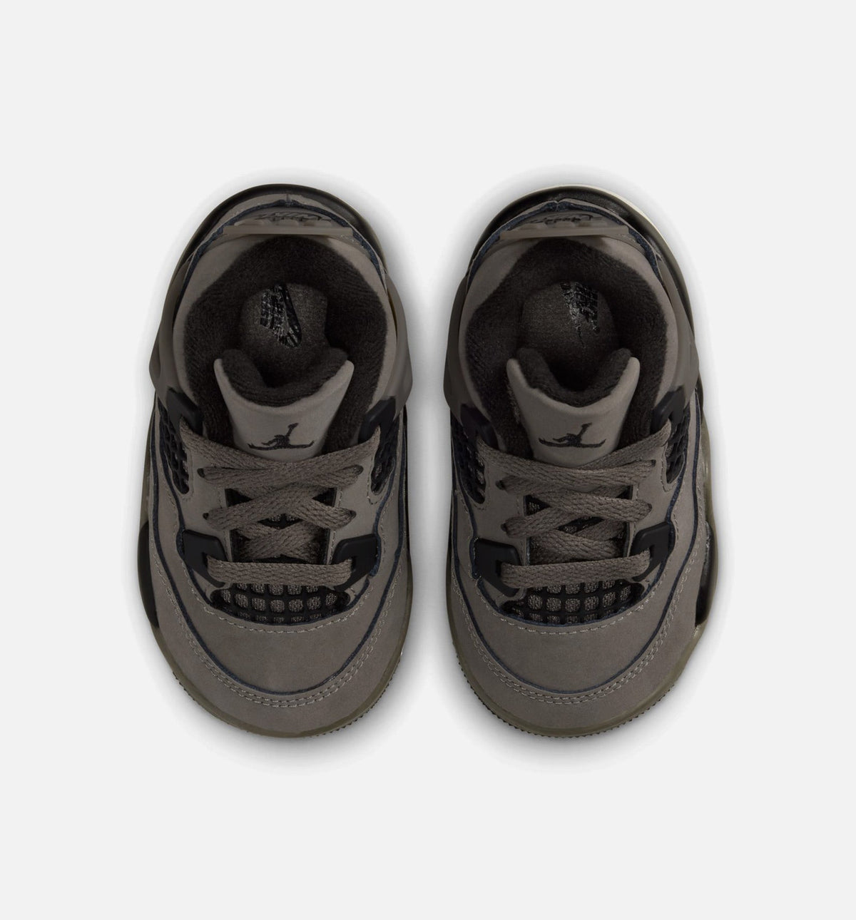 Air Jordan 4 Retro Cave Stone & Black Infant & Toddler Shoe - Cave Stone/Black/Moon Particle