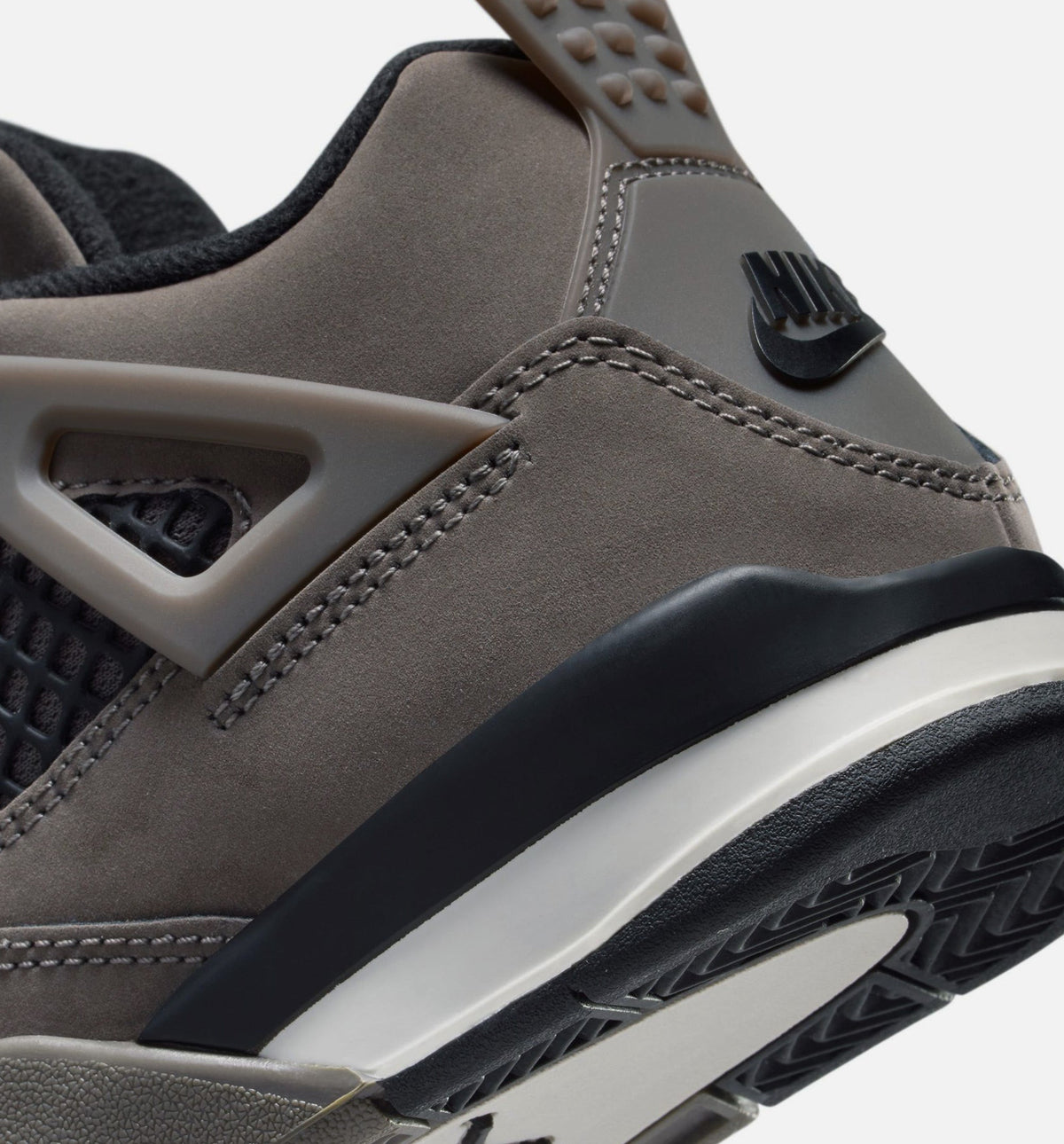 Air Jordan 4 Retro Cave Stone & Black Preschool Shoe - Cave Stone/Black/Moon Particle