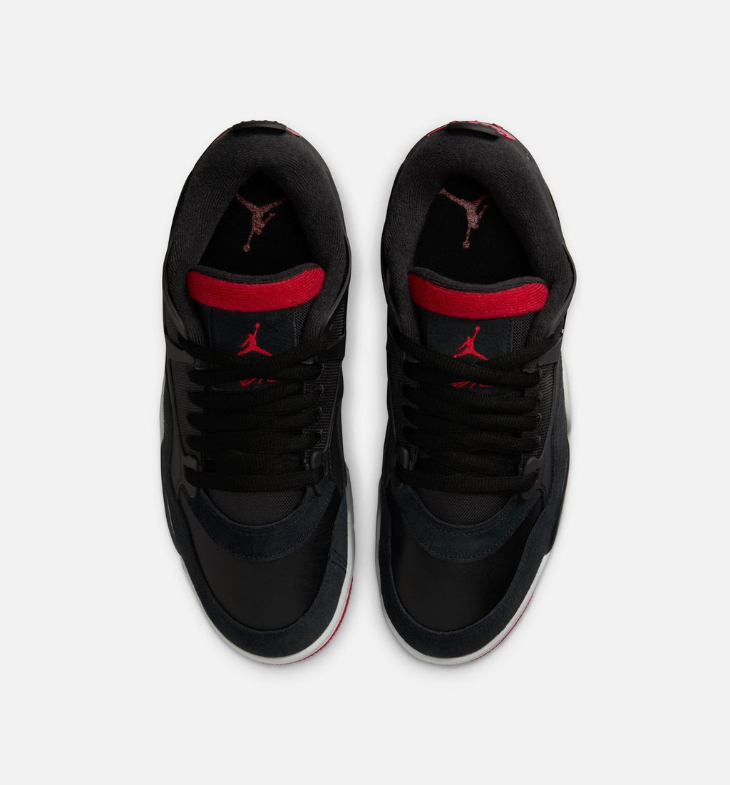 Air Jordan 4 RM Men's Lifestyle Shoe - Black/Wolf Grey/White/Varsity Red