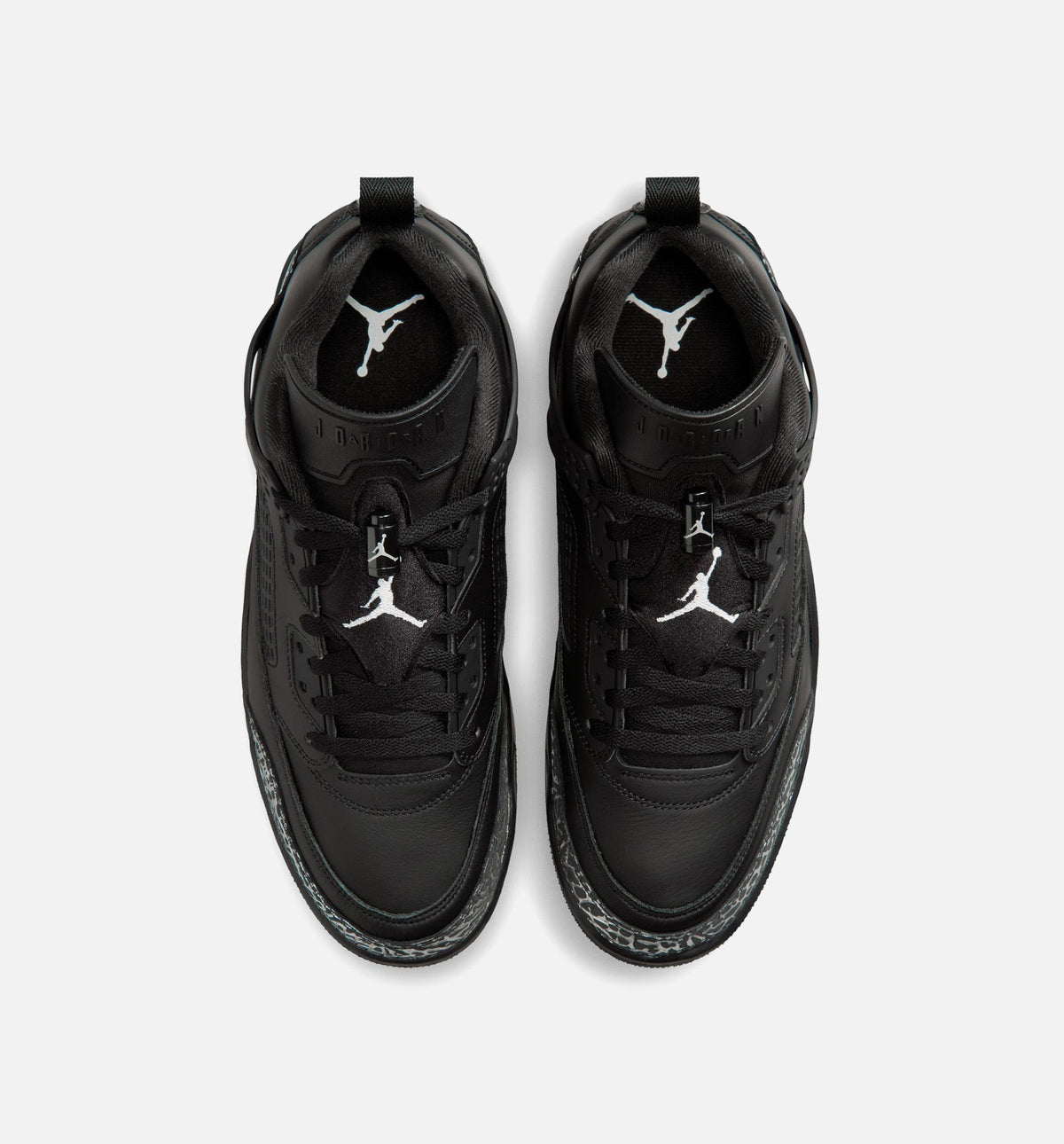 Spizike Low Men's Basketball Shoe - Black/Black/Metallic Silver