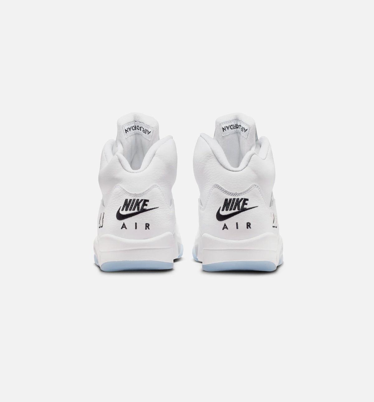 Air Jordan 5 Retro OG White Metallic Men's Lifestyle Shoe - White/Metallic Silver/Black