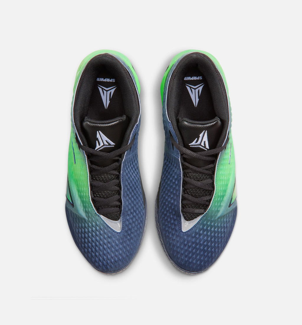 Ja 4 Nightmare Men's Lifestyle Shoe - Obsidian/Black/Voltage Green/Metallic Silver