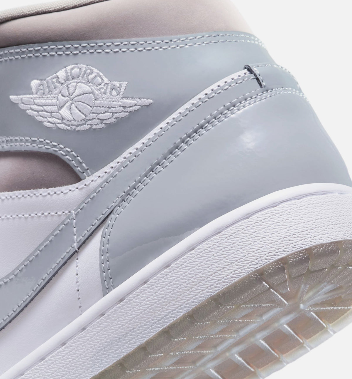 Air Jordan 1 Mid SE Cool Grey Men's Lifestyle Shoe - Cool Grey/Medium Grey