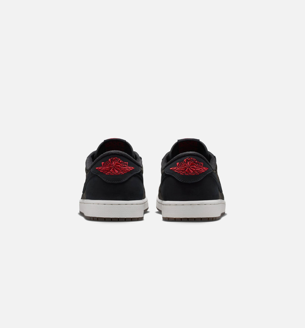 Air Jordan 1 Retro Low OG Laser Men's Shoes - Black/Varsity Red/Summit White