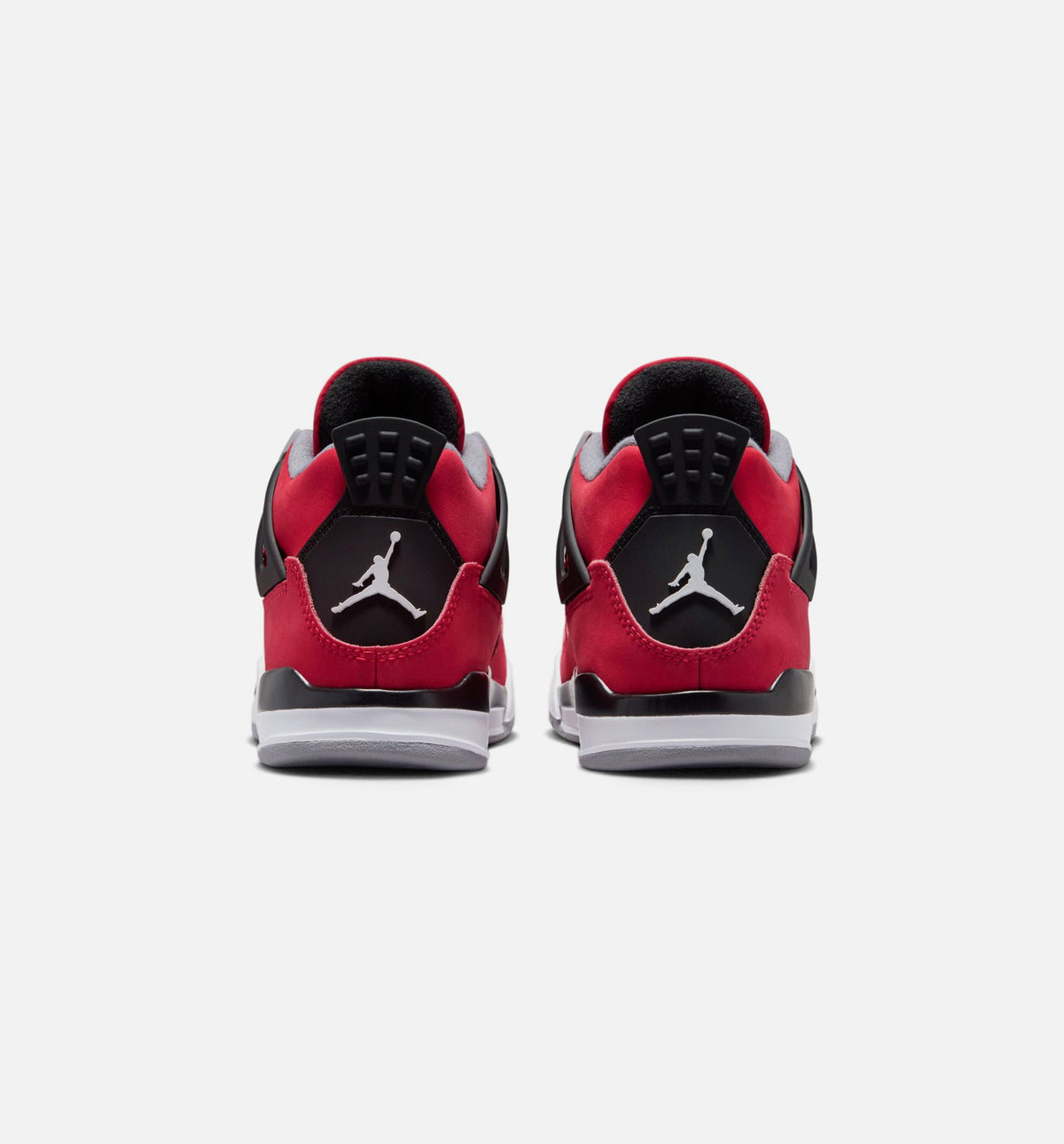 Air Jordan 4 Retro Toro Bravo Preschool Lifestyle Shoe - Fire Red/White/Black/Cement Grey