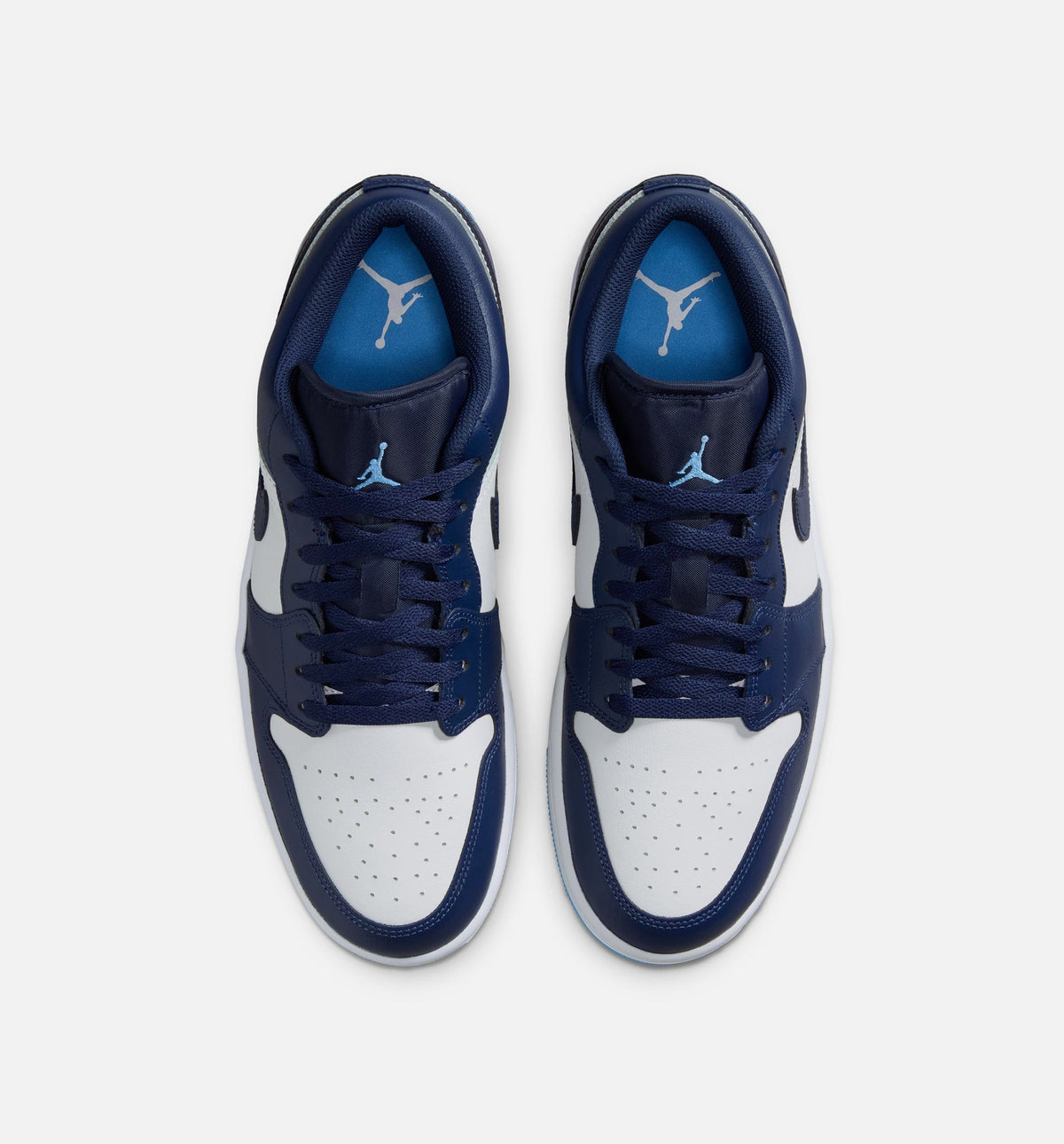 Air Jordan 1 Low Men's Shoes - Midnight Navy/University Blue/White