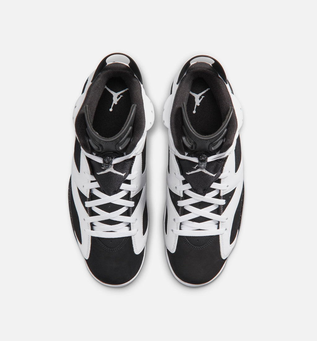 Air Jordan 6 Retro Black and White Men's Lifestyle Shoe - Black/White
