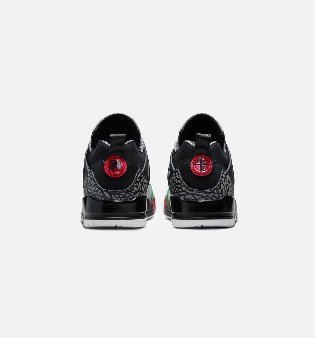 Spizike Low Men's Lifestyle Shoe - Black/Classic Green/White/Varsity Red