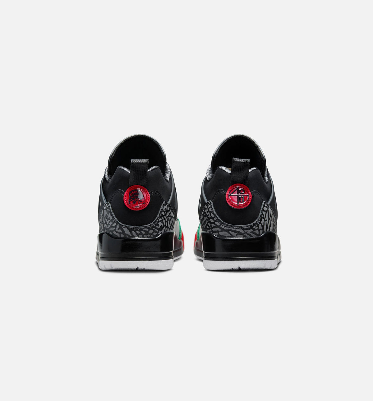Spizike Low Men's Lifestyle Shoe - Black/Classic Green/White/Varsity Red
