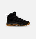 Air Jordan 9 Retro Men's Lifestyle Boot - Black/Black/Gum Light Brown