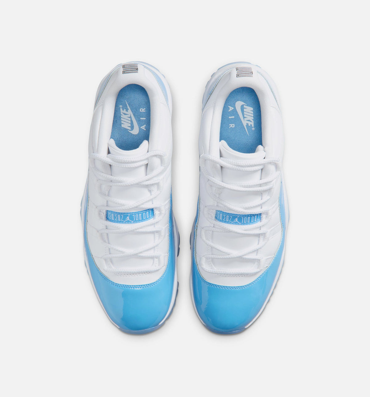 Air Jordan 11 Retro Low University Blue Men's Lifestyle Shoe - White/University Blue/Black