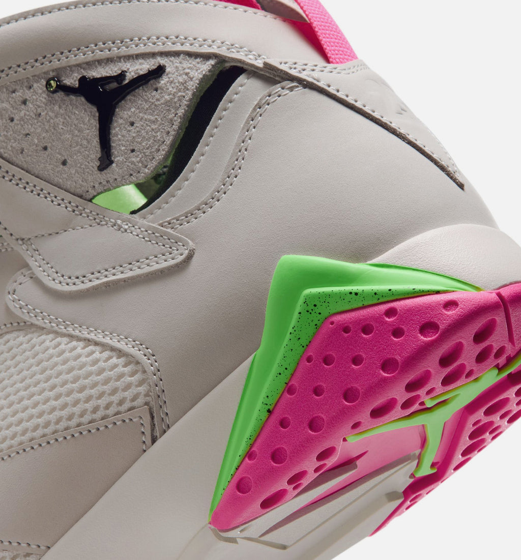 Air Jordan 7 Retro Tennis Day Men's Lifestyle Shoe - Phantom/Lime Blast/Pink Blast/Anthracite