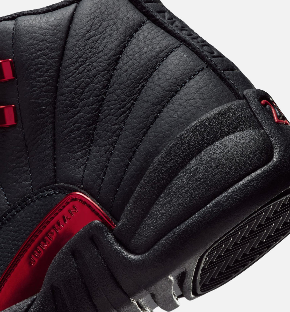 Air Jordan 12 Retro Bloodline Grade School Lifestyle Shoe - Black/Varsity Red