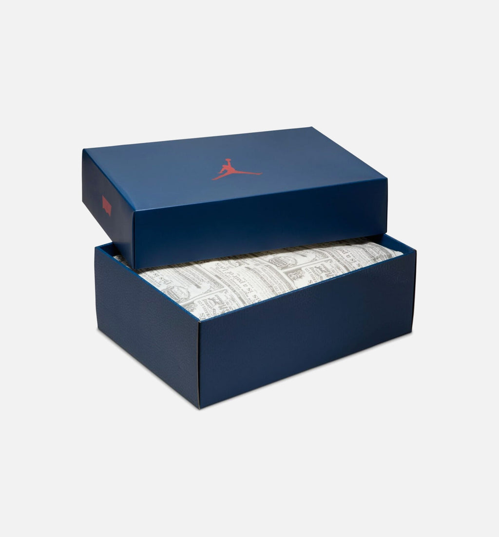 Air Jordan 3 x Levi's Indigo and Gym Red Men's Lifestyle Shoe - Denim/Black/Sail