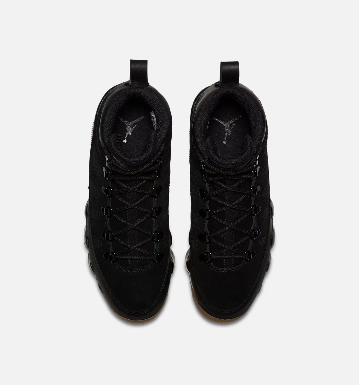 Air Jordan 9 Retro Men's Lifestyle Boot - Black/Black/Gum Light Brown