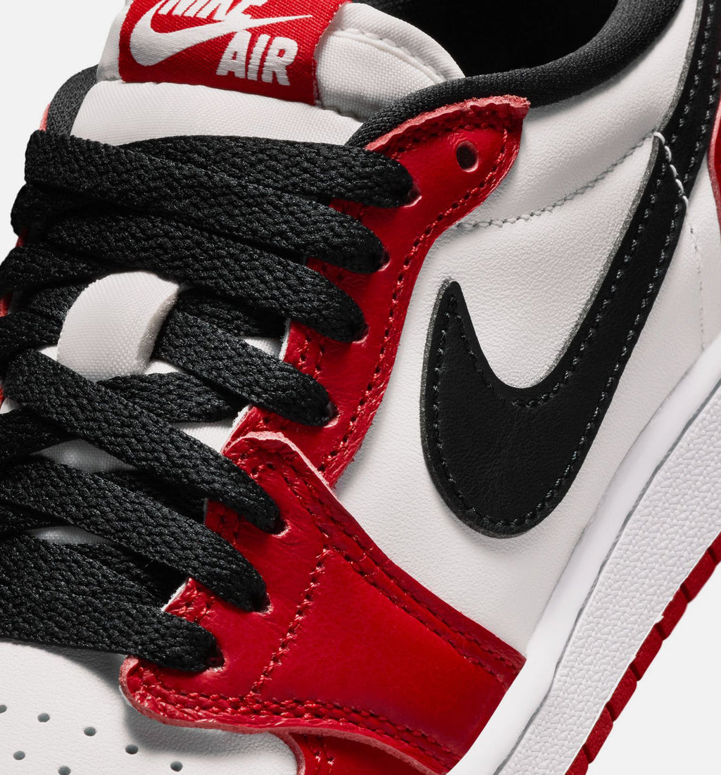 Air Jordan 1 Retro Low OG Chicago Grade School Shoes - Varsity Red/Black/Summit White