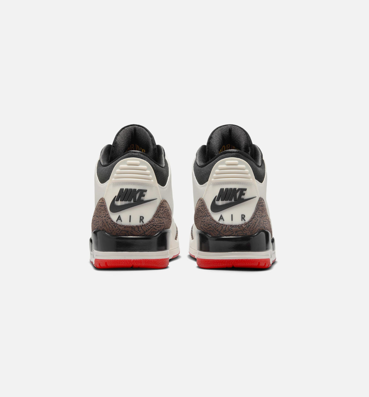 Air Jordan 3 Retro Sail & University Red Men's Shoe - Sail/Black/University Red/Pale Ivory
