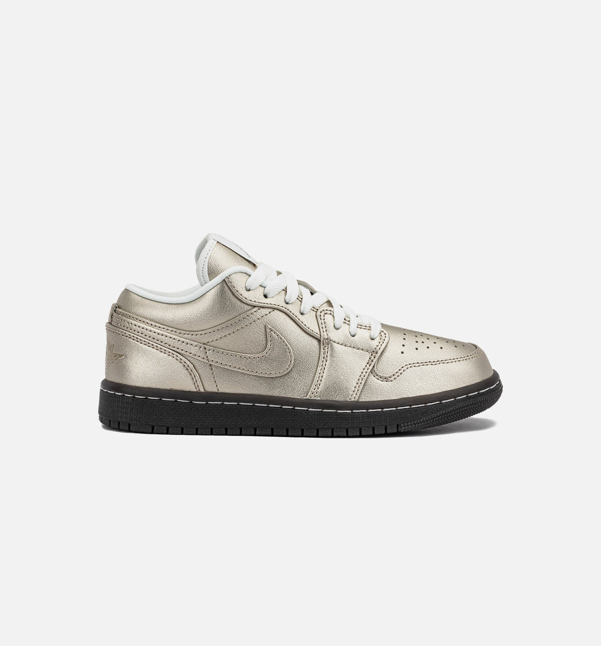 Air Jordan 1 Low SE Metallic Zinc Women's Lifestyle Shoe - Metallic Zinc/Summit White/Velvet Brown/Metallic Zinc