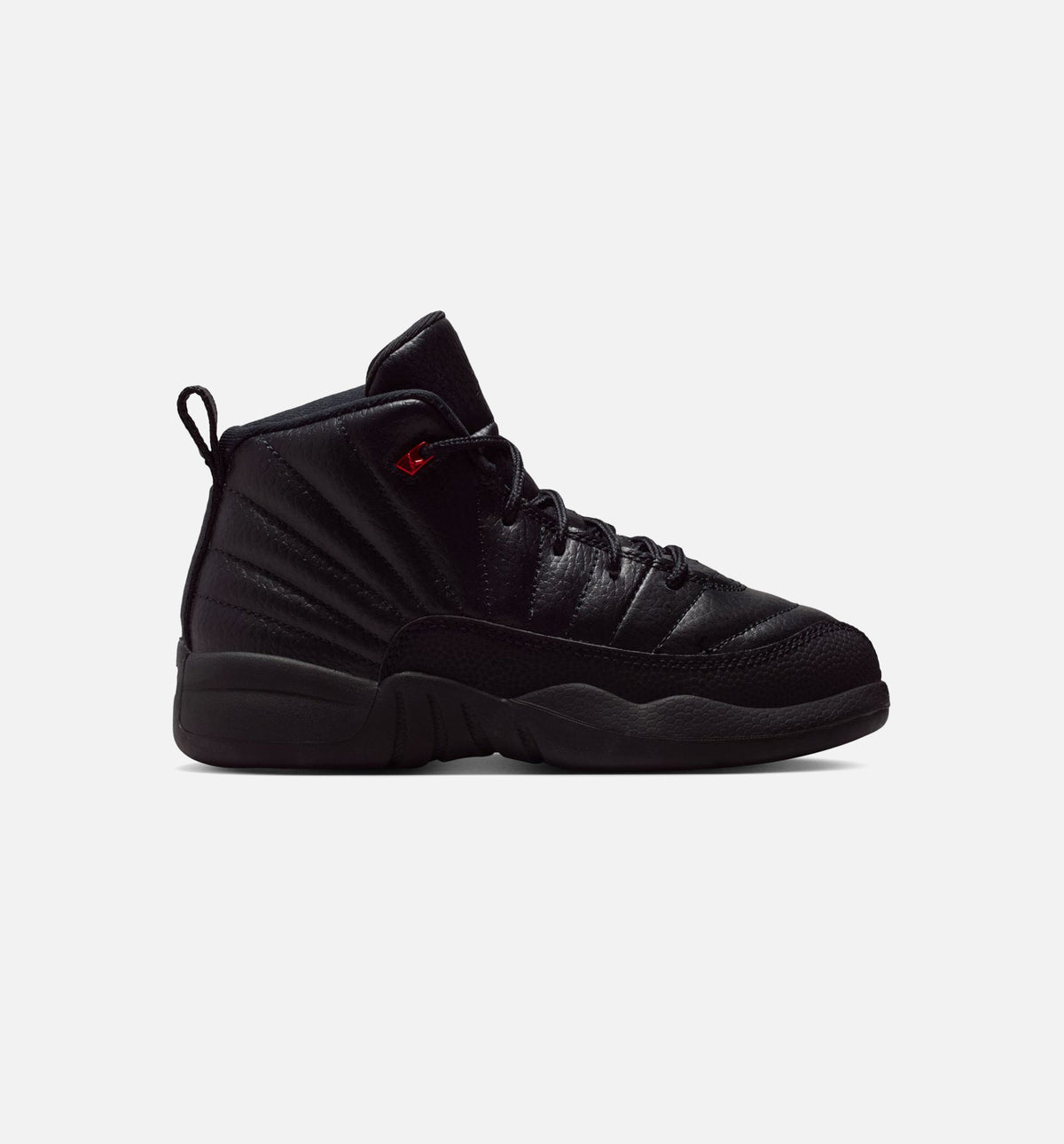 Air Jordan 12 Retro Bloodline Preschool Lifestyle Shoe - Black/Varsity Red